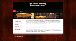 Desktop Screenshot of legalargument.net